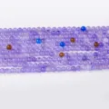 Perles en vrac en agate multicolore ronde en cristal naturel DIY bracelet collier 4mm - Pierre Lavande / Perle Ronde 4mm