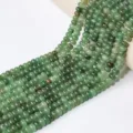 Natürliche grüne Achat Abakus Perlen lose Stränge für DIY Schmuckherstellung Basteln Zubehör - Abakusperlen / 8mm (70er Pack) / Grüner Aventurin