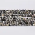 Perles Rondes en Agate Cristal Naturel DIY Bracelet Collier Fabrication de Bijoux Gros - Calcédoine Mixte / Perle Ronde 4mm