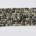 Perles rondes en cristal naturel pierres gemmes perles en vrac pour colliers bijoux 4mm. - Pierre d'Oiseau / Perle Ronde 4mm