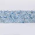 Perles rondes en cristal naturel 4mm perles en vrac bleu clair bracelet de fabrication bijoux - Aigue Marine Translucide Optimisée / Perle Ronde 4mm
