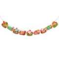 Guirlande de Noël bannière dessin animé festive décoration de fête suspendue mignonne - Style 030 / 3 Mètres De Long Avec Une Corde Rouge