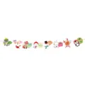 Bannière de dessin animé de Noël guirlande suspendue fête décoration animaux mignons - Style 021L / 3 Mètres De Long Avec Une Corde Rouge