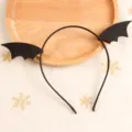 Halloween Fledermaus Flügel Haarreif schwarzer Filz Haarband Party Kostüm Zubehör für Damen - Kleine Schwarze Fledermausflügel Stirnband