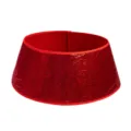 Rote Pailletten Weihnachtsbaum Manschette Variante, stilvolle Feiertagsdekoration Basis Rock. - Klein 40x60x20cm / Rote Pailletten