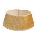 Goldene Pailletten Christbaumkrone Weihnachtsbaum Rock festliche Dekoration neu! - Klein 40x60x20cm / Goldener Glitzer-Stil