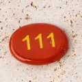 Roter Jaspis Sorgenstein Polierter Kristall Handstein Engel Nummer 111 Heilung - Roter Jaspis (111)
