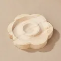 Houten bloem kralen sorteerschaal DIY sieraden ontwerp gereedschap plaat handgemaakte display - Bloem / Diameter ca. 10cm