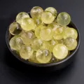 Natuurlijke Braziliaanse citrien kristallen bol set, gele minerale bollen voor decoratie. - Braziliaanse Citrien Bol (Ongeboord) / 15mm-18mm