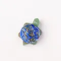 Natural gemstone crystal turtle figurine carving home office lucky stone decor item - Lapis Lazuli