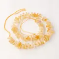 Perle sciolte irregolari in cristallo giallo naturale per gioielli fai da te bracciale - Stile Citrino