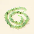 Perline di gemme irregolari di prenite verde naturale per la creazione di gioielli fai da te. - Stile Prehnite