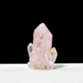 Natürlicher rosa Kristall Cluster Epoxidharz Kunsthandwerk Ornament für Tischkante. - Rosenquarz Stil 1