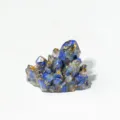 Natürlicher Harz-Stein Kristall Cluster Ornament, blauer Lapislazuli Stil Edelstein Dekor für Tisch. - Lapislazuli Stil 2