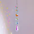 Crystal suncatcher window hanging prism rainbow maker for home garden decoration display - Tapered Style