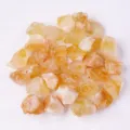 Natürliche brasilianische Citrin Rohsteine Große Kristall Splitter für Aromatherapie und Deko - Premium Brasilianischer Citrin Rohstein / 3-5cm/100g