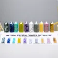 Natural Healing Crystal Towers Gift Box Set Mineral Specimen Point Home Decor - 10 Pillars Crystal Set Type C / 10 Pieces/Pack