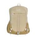 Cute college style casual backpack for students, large capacity minimalist school daypack. - Khaki