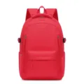 Sac a dos rouge grande capacite style college decontracte leger pour les etudiants et travail - Rouge