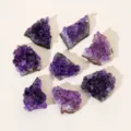 Natuurlijke Uruguay amethyst kristal cluster ruw mineraal specimen woondecoratie weergave - Klasse B Amethist Blok / 10-20g/stuk
