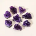 Natuurlijke Amethist Cluster Ruw Mineraal Kristal Specimen Huisdecoratie Cadeau - Klasse A Amethist Blok / 10-20g/stuk