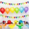 3M Large Glitter Bunting Banner Birthday Party Classroom Window Hanging Decoration Flag - Colorful