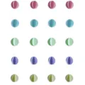 Colorful 3D paper ball hanging garland for birthday party decoration and kindergarten decor. - Round