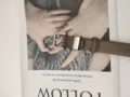 Κλασική καφέ δερμάτινη ζώνη γυναικεία με κομψή ασημένια μεταλλική αγκράφα για καθημερινή - Γκρι / 100cm