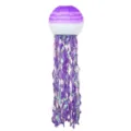 Colorful gradient jellyfish paper lantern for ocean theme kids birthday party decoration. - Gradient Rainbow Jellyfish Lantern - Purple 25 cm