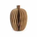 Kraft paper pumpkin honeycomb ball decoration for autumn Thanksgiving party and table. - Thick Paper Pumpkin Honeycomb Ball / S / Kraft Color