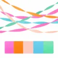 Ensemble de rouleaux de papier crêpon coloré pour décoration de fête, mariage et loisirs. - Rouleaux de papier crépon colorés - Lot de 5