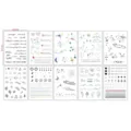 Niedliche Cartoon Tattoos Aufkleber bunte kleine frische Schmetterling Planeten Bogen. - Frischer Stil A - 10 Designs