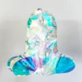 Holographic iridescent bell ornament for Christmas tree party decoration, shiny rainbow hanging pendant. - 30cm Christmas Bells
