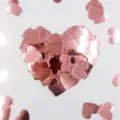 Rose gold heart confetti details for wedding party table decoration and romantic celebration - Rose Gold Hearts (Approx. 20g/Pack)
