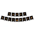 Halloween banner party decoration letter pennant spooky holiday hanging decor for festival - Black Whale Tail