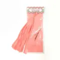 Pink DIY tissue paper tassel garland for birthday party and wedding decoration supplies. - 2101 Peach
