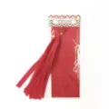 Red tissue paper tassel garland DIY party hanging decoration set for wedding birthday - 1302 Chinese Red