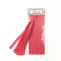 Red DIY tissue paper tassel garland banner for party wedding and room decoration 5pcs - 1303 Coral Red