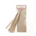 DIY tissue paper tassel garland party decoration hanging banner for birthday wedding event - 3402 Light Khaki