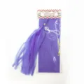 Purple DIY tissue paper tassel garland for birthday and wedding party decoration 5pcs - 7105 Purple