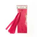 DIY tissue paper tassel garland for party wedding decoration, 5 pieces per pack red paper banner. - 1301 Bright Red