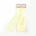 DIY tissue paper tassel garland cream color party decoration banner hanging 5pcs pack - 3303 Ivory