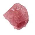Natural raw pink crystal rough gemstone for aromatherapy, meditation, and home decor display. - Strawberry Quartz / Approx. 30g