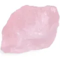Natural raw rose quartz crystal chunk, large irregular stone for aromatherapy and home decor. - Rose Quartz / Approx. 30g