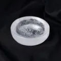 Natürliche weiße Quarzkristall-Schale Energiestein poliertes Heimdekor Tisch-Ornament Display - Weiße Kristallschale / Durchmesser ca. 7-9cm