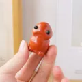 Natürlicher roter Jaspis Kristall Monster Figur Handgehalten Niedlicher Stein Schnitzen - Roter Jaspis Pilz Elf