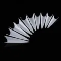 Stiletto kuenstliche nagelspitzen klare lange verlaengerung acryl naegel fuer nageldesign - Naturfarbe
