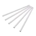 Detail view of 5 white nail art rhinestone pickup pencils, designed for precision placement. - Standard Style (POT-25)