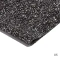 Nail table mat replacement fabric in dark gray glitter rhinestone finish, variant color 05. - 05# Grey