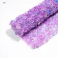 Purple Sequin Nail Table Mat Color 05 Sparkling Manicure Wrist Cushion Pad Tool Item - POT-99-05